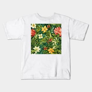 Beautiful Floral Patterns Kids T-Shirt